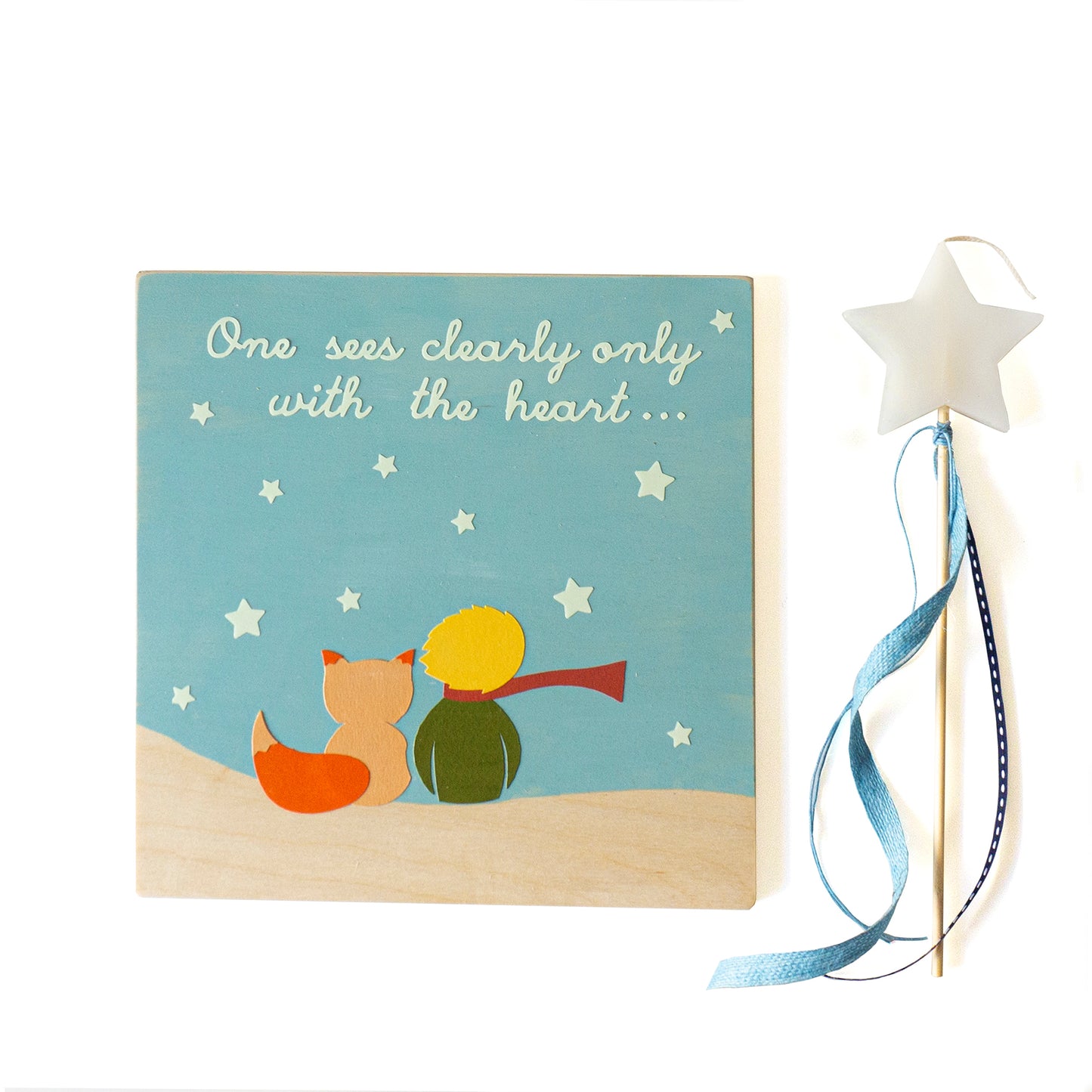 Magic Wand Lamp and Little Prince Painting