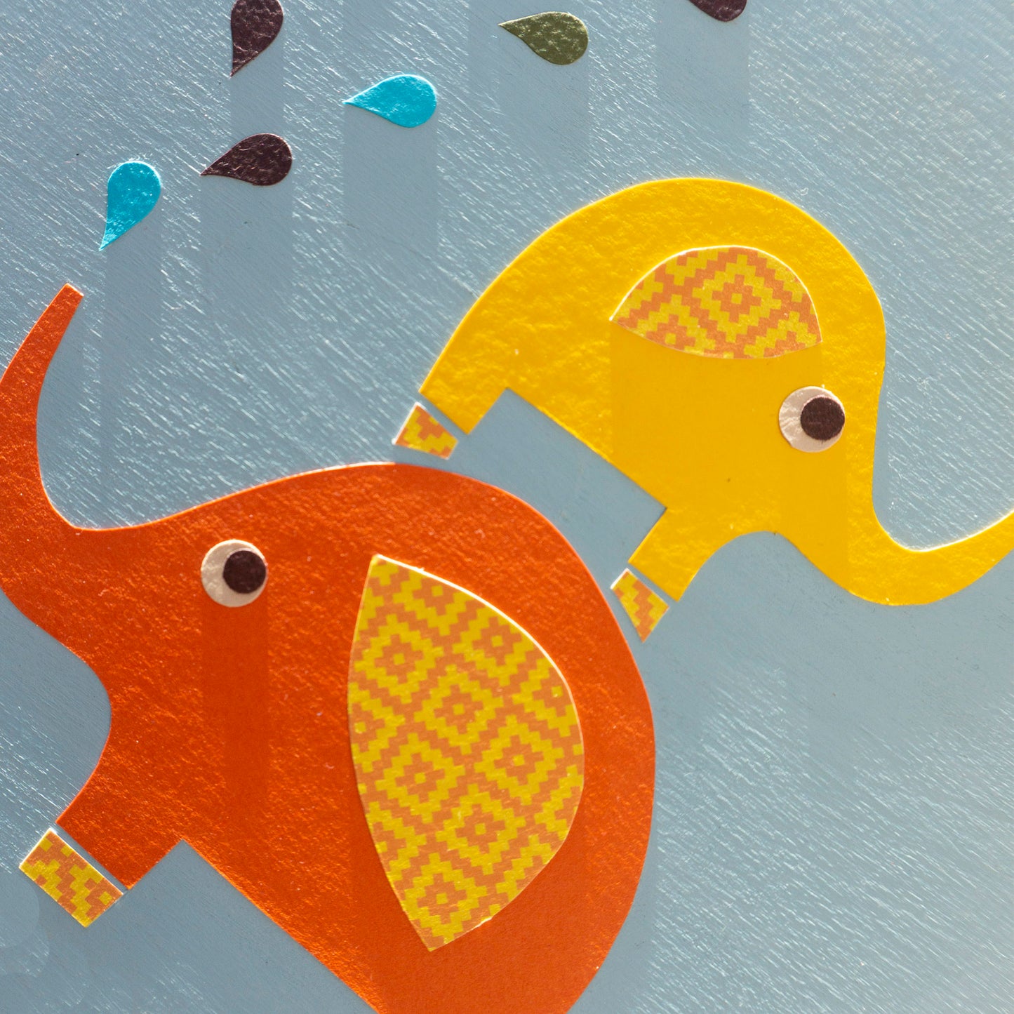 ελεφαντάκια παιδικό κάδρο