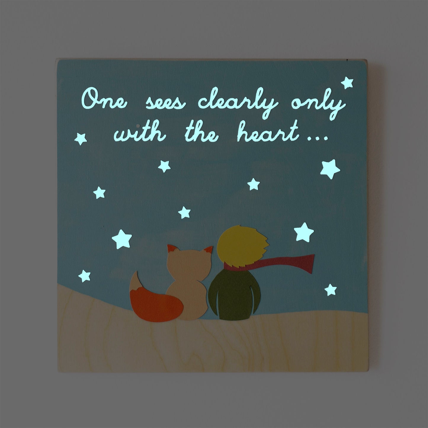 Magic Wand Lamp and Little Prince Painting