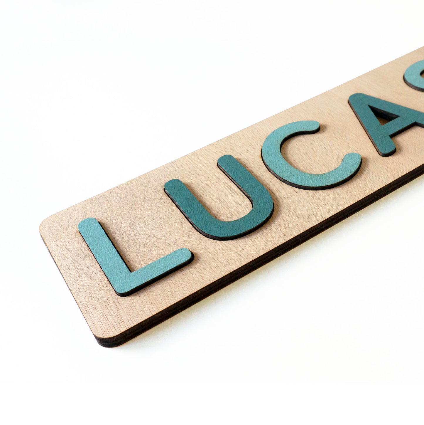 Name puzzle blue