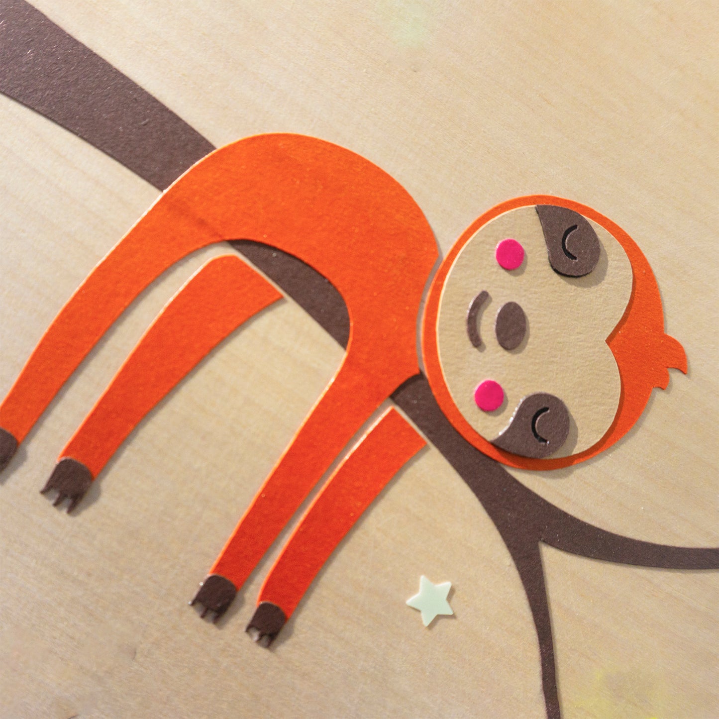 παιδικό κάδρο sloth