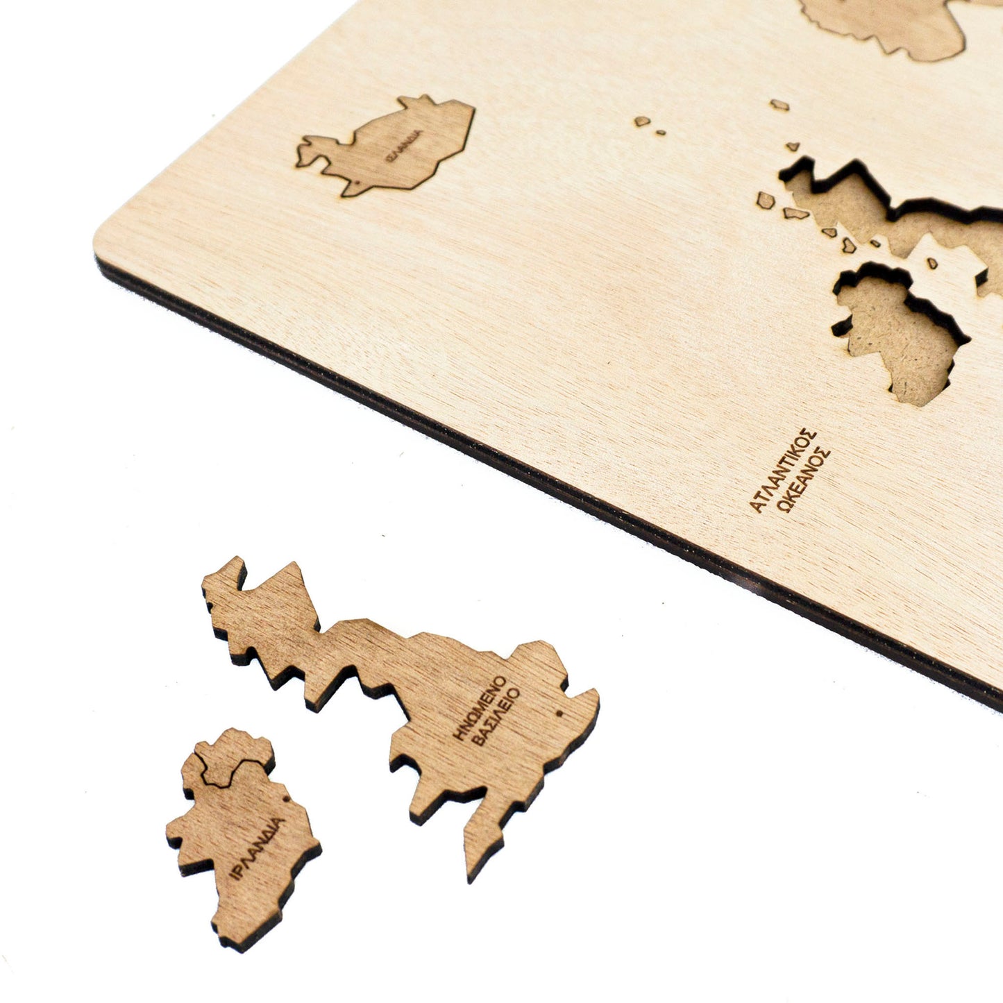 Χώρες της Ευρώπης ξύλινο παζλ