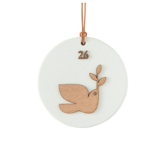 Τσιμεντένιο γούρι 2026, περιστέρι