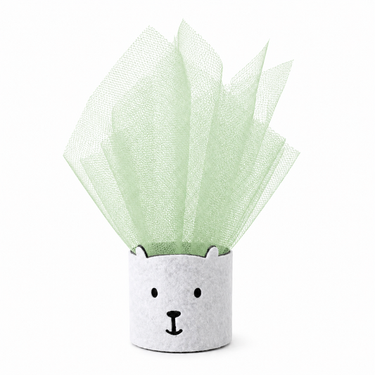 BOMBONIERE BEAR FOR BAPTISM FAVOR