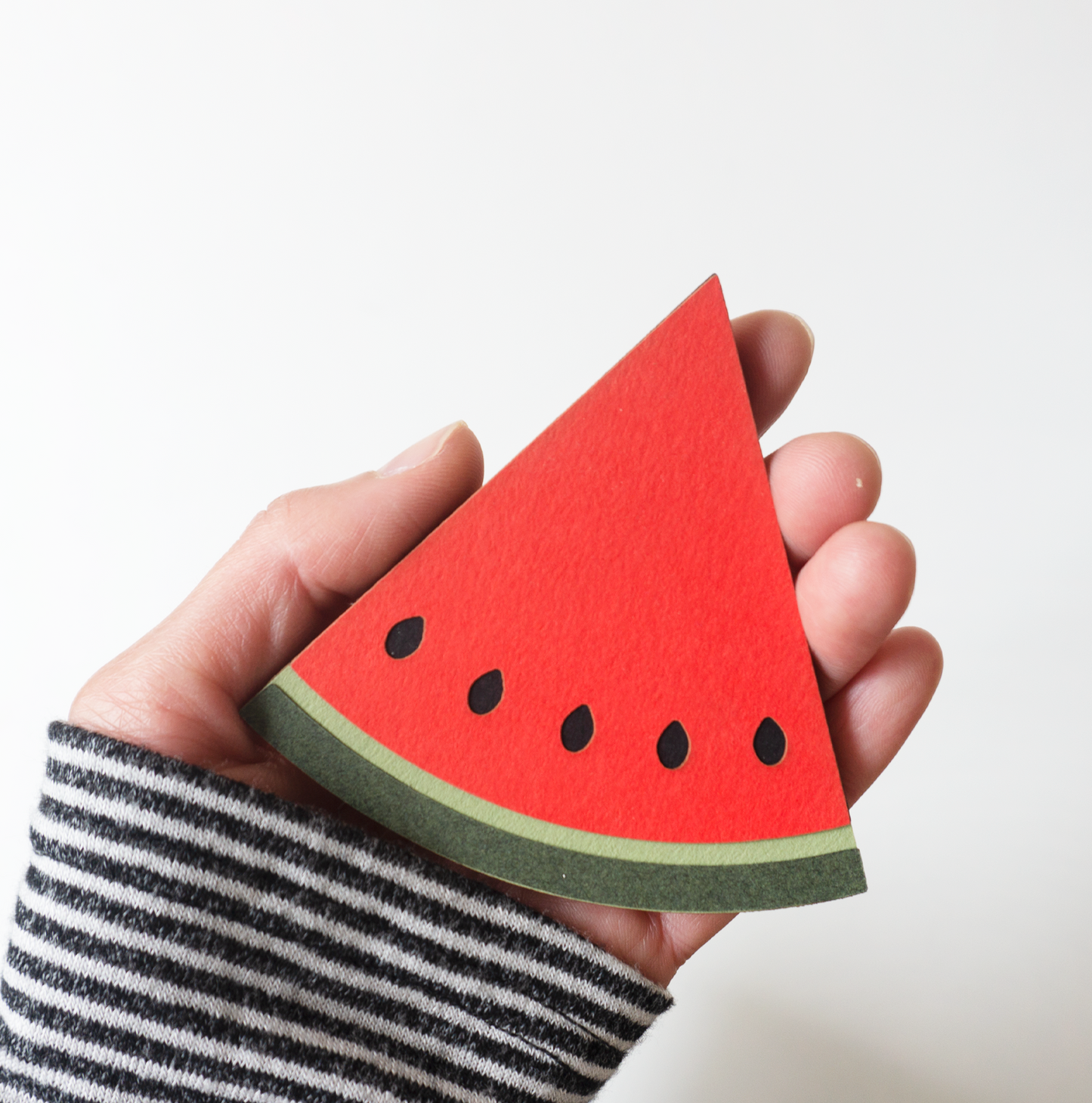 Gift for the teacher, wooden "Happy summer" ice cream magnet