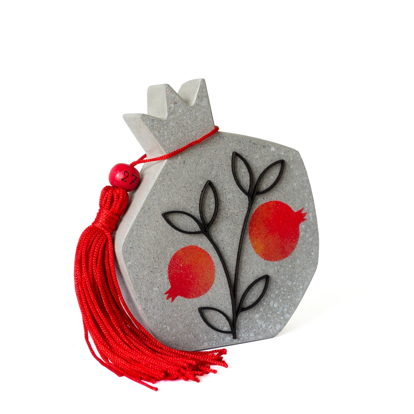 Cement lucky charm 2026, pomegranate