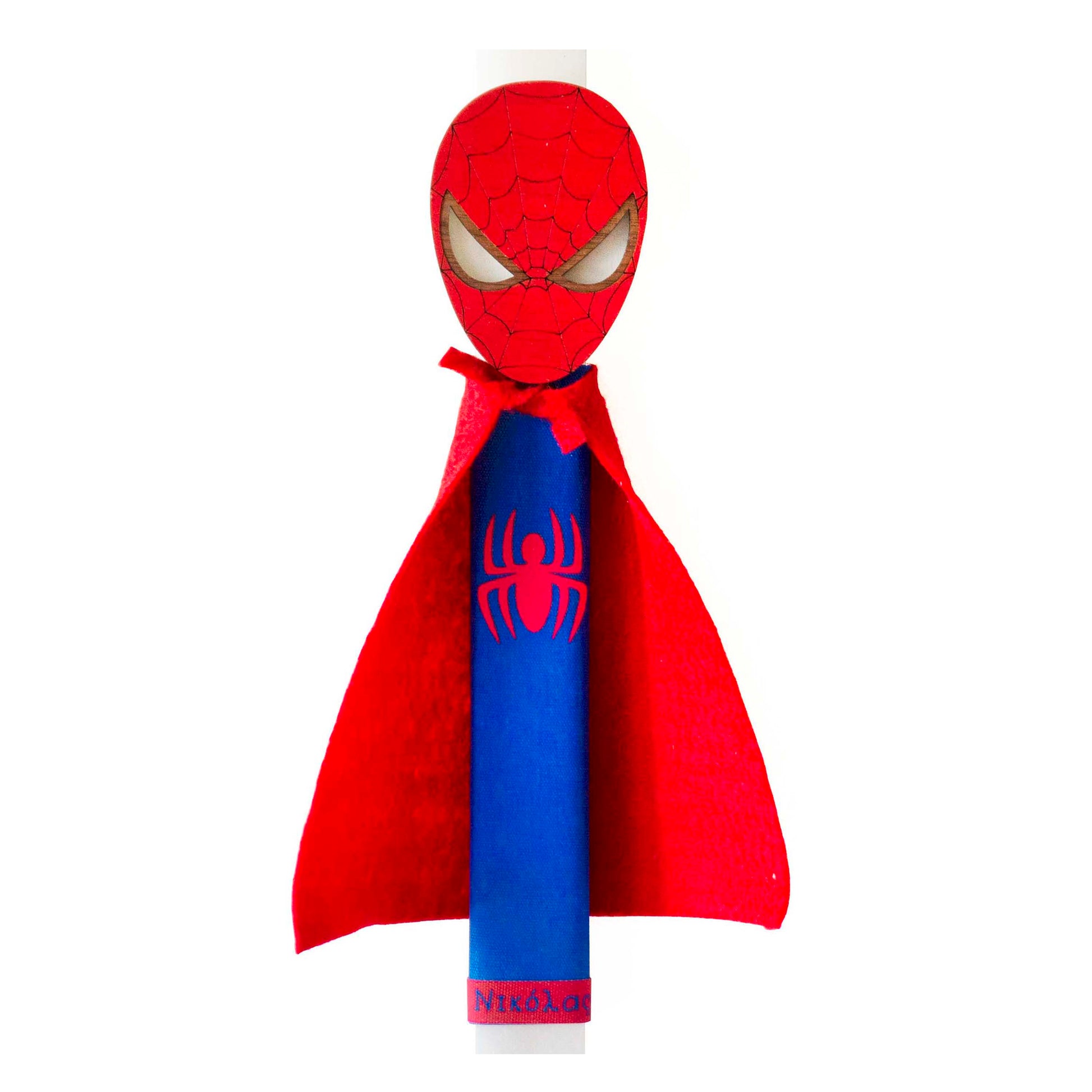 easter candle spiderman