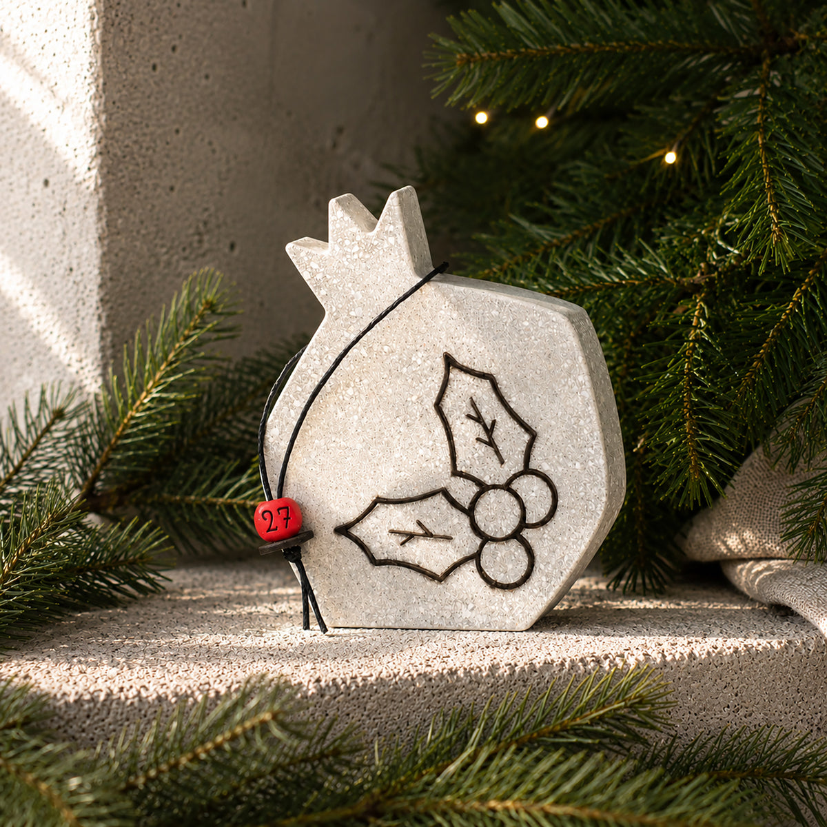 Cement lucky charm 2026, pomegranate