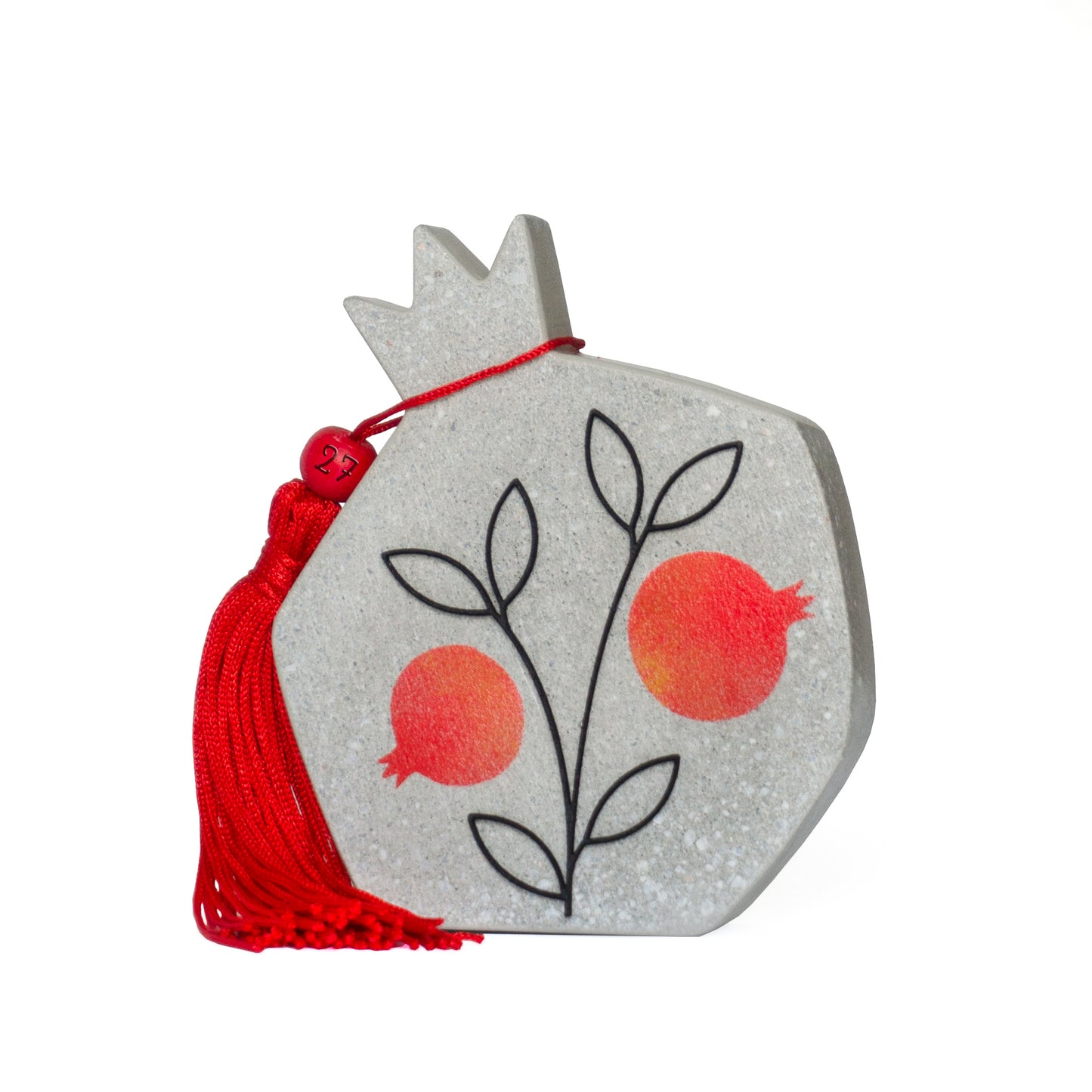 Cement lucky charm 2026, pomegranate